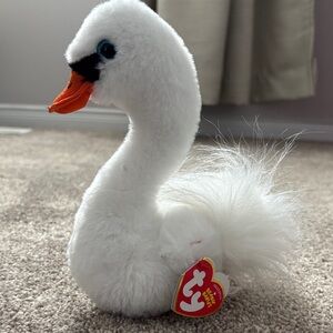 Ty Plush Swan “Gracie” with tags